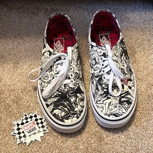 Vans X Marvel Women of Marvel Women Size 8 Graphic Sneakers